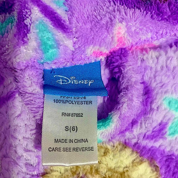 Girl’s Frozen Plush Robe & 2 Piece Fleece Pajama Set - Picture 7 of 12